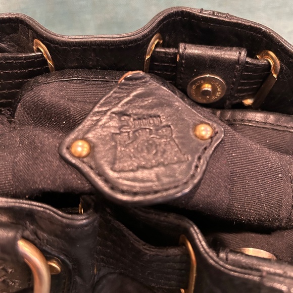 Vintage Juicy Couture Leather Shoulder Bag - Picture 10 of 11